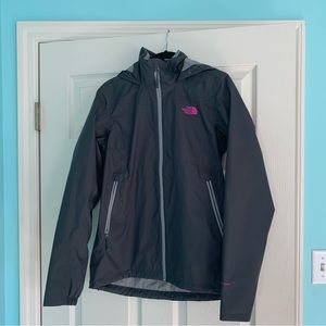 LIKE NEW The North Face Dryvent Jacket / Women Size Small / Gray and Pink